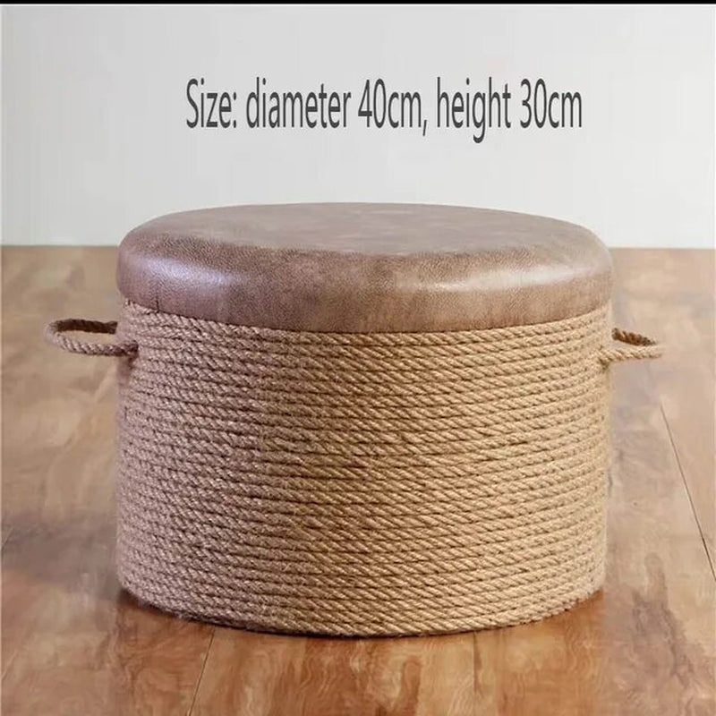  Solid Wood round Stool 