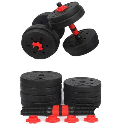 Adjustable Dumbbell & Barbell Set