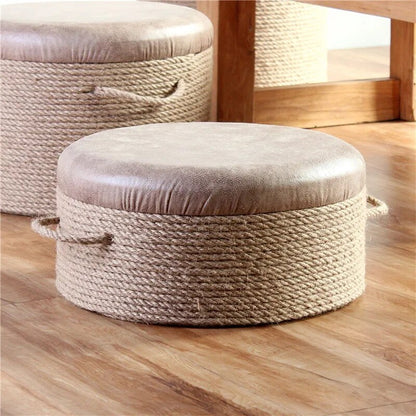  Solid Wood round Stool 