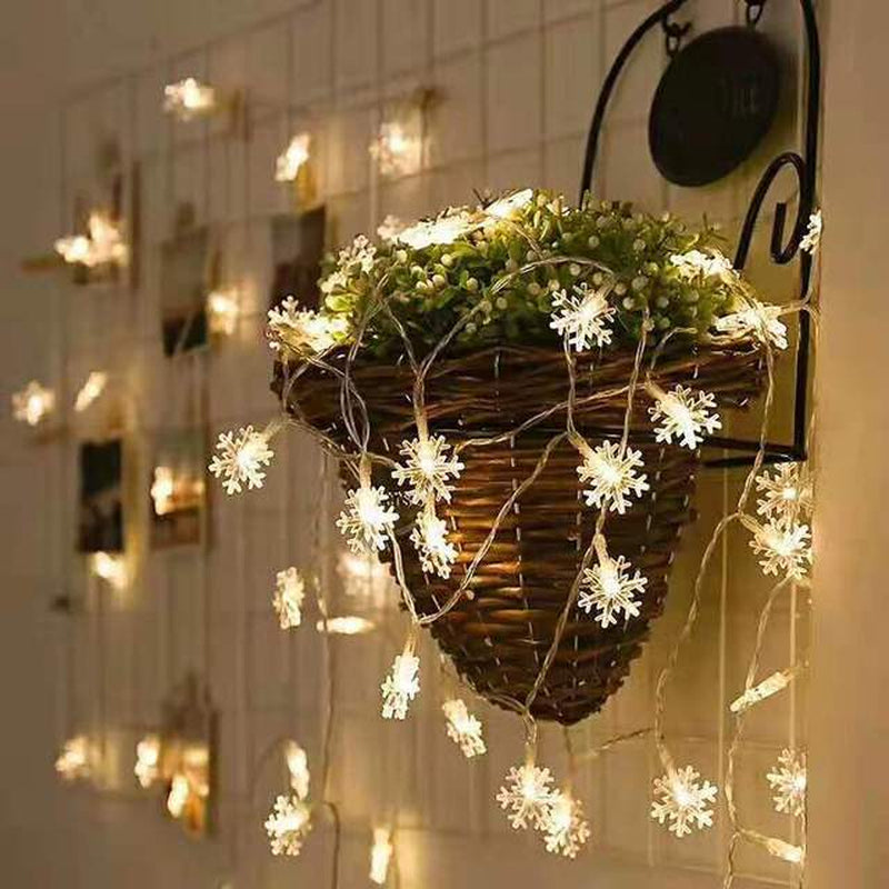 Snowflake LED String Light