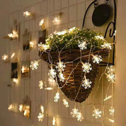 Snowflake LED String Light