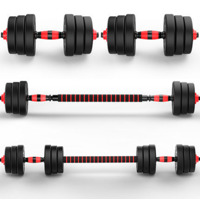 Adjustable Dumbbell & Barbell Set