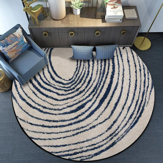 Blue Creative Rug