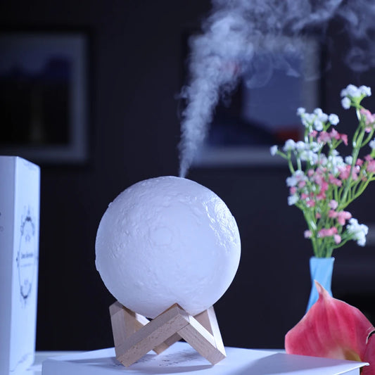 3D Moon Lamp Humidifier