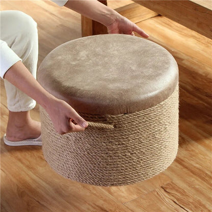  Solid Wood round Stool 